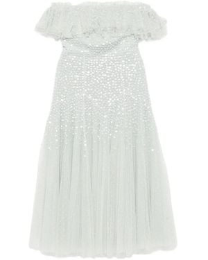 Needle & Thread Ballerina Dress - White