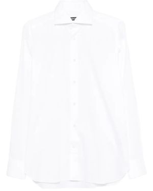 ZEGNA ロングスリーブ シャツ - ホワイト