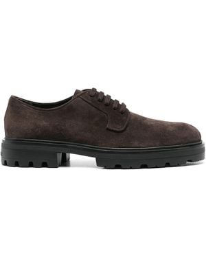 Hogan Lace-Up Derby Shoes - Brown