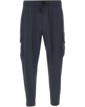 BOSS Drawstring Cargo Pants - Blue