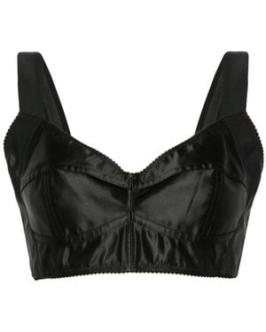 Dolce & Gabbana Corset Top - Black