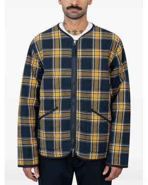 Comme des Garçons Plumífero con cremallera - Azul