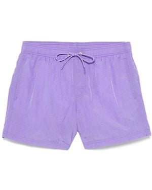 Sundek Badeshorts Mit Streifen - Lila