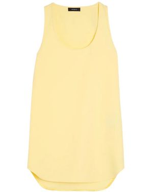 Wardrobe NYC Liquid Sleeveless Tank Top - Yellow