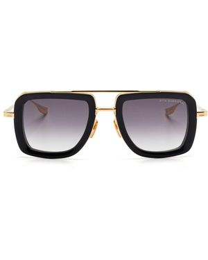 Dita Eyewear Pilot-Frame Sunglasses - Black