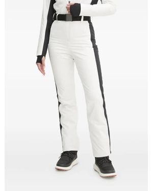 Colmar Hooded Belted Ski Suit - White