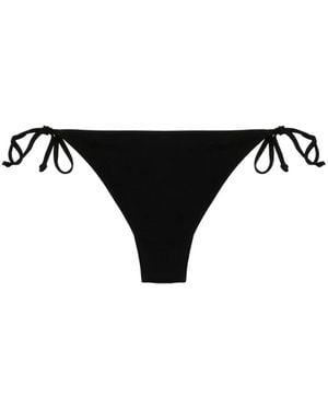 Bondeye Anisha Tie Textured Bikini Bottoms - Black