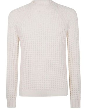 Nuur Textured Crew-neck Sweater - ホワイト