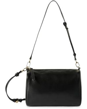 Furla Leather Cross Body Bag L - Black