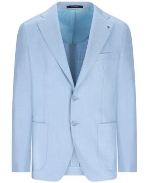 Tagliatore Two-Button Jacket - Blue