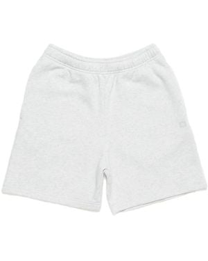 Acne Studios Katoenen Trainingsshorts - Wit