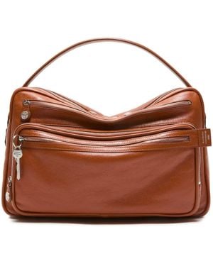 Acne Studios Bolso de hombro Camero mediano - Marrón