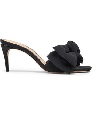 Cinq À Sept Mules Felicity 70 Mm - Noir