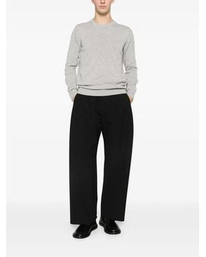 Kangra Crew-Neck Jumper - White