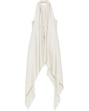 Christian Wijnants Haut Asymétrique À Dos-Nu - Blanc