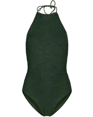 Paramidonna Afrodita Halterneck Swimsuit - Green