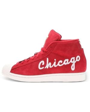 adidas Pro Model Trainers - Red