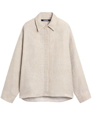 Jacquemus The Pasadena Shirt - Natural