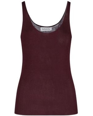 Frankie Shop Rivo Knit Tank Top - Red