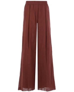 Brunello Cucinelli Pleated Pants - Purple