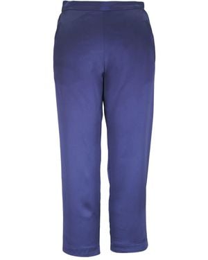 Peter Cohen Elasticated Pants - Blue