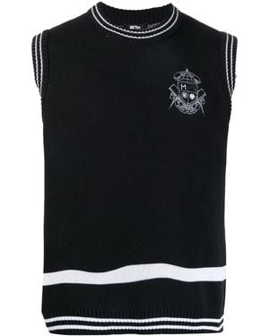 Msftsrep Top Con Logo En Intarsia - Negro