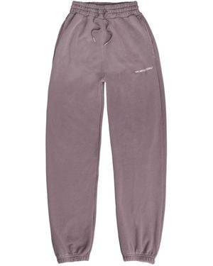 MKI Miyuki-Zoku Pantalon De Jogging À Détail De Logo - Purple