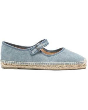Castañer Padua Flat Espadrilles - Blue