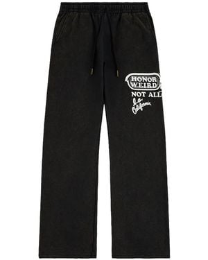 Honor The Gift Not Allowed Sweats Pants - Black
