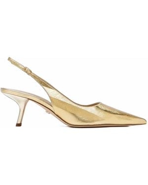 Sam Edelman Bianka Slingback Pumps - Metallic