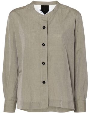 Margaret Howell Round-Neck Shirt - Gray