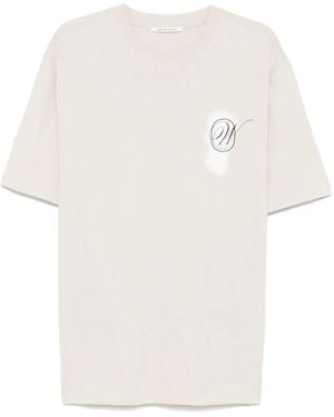 WOOD WOOD Haider Gesart T-Shirt - White