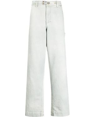 Objects IV Life High-Waist Wide-Leg Jeans - White