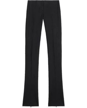 Blumarine Zip-Fastening Trousers - Black