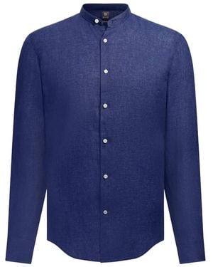 BOGGI Linen Shirt - Blue