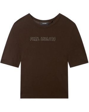 Axel Arigato Logo-Detail Top - Brown