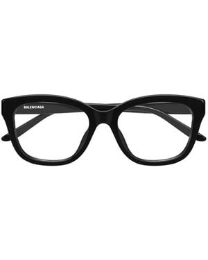 Balenciaga Cat-Eye Glasses - Black