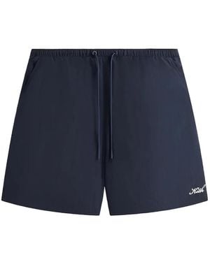 Kith Short De Bain À Logo Brodé - Bleu