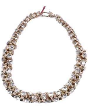 Max Mara Edwigestd Necklace - Metallic