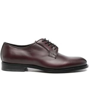 Ferragamo Lace-Up Derby Shoes - Brown