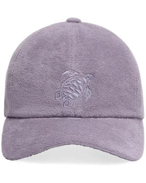 Vilebrequin Embroidered Baseball Cap - Purple