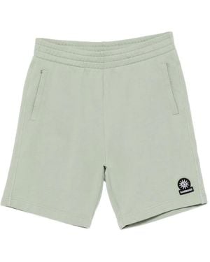 Sandbanks Logo-Patch Shorts - Green