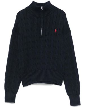 Polo Ralph Lauren Maglione Intrecciato - Blu