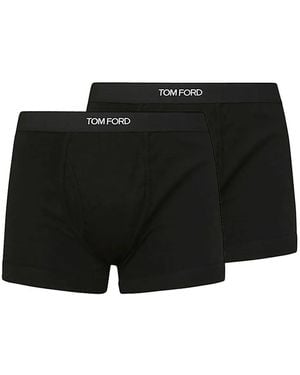 Tom Ford Logo Waistband Underwear - Black