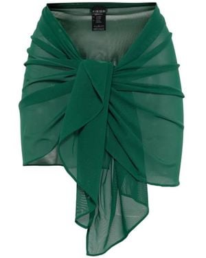 Fisico Sheer-Finish Pareo - Green