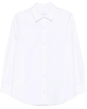 Manuel Ritz Long-Sleeve Button-Fastening Shirt - White
