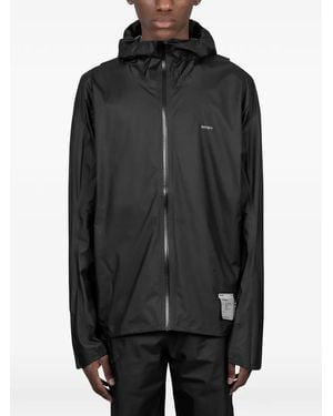 Satisfy Hooded Zip Jacket - Black