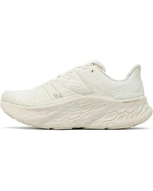 New Balance Fresh Foam X More V4 "Sea Salt" Sneakers - White