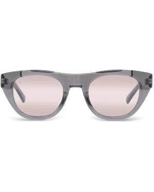 Vuarnet Geometric-Frame Sunglasses - Grey