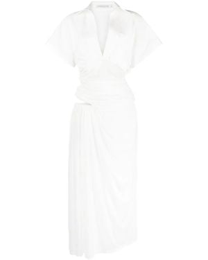 Christopher Esber Comosum Clash Shirtdress - White
